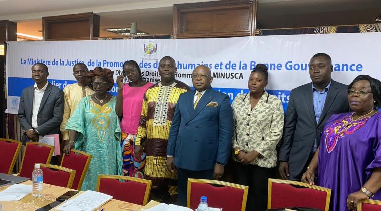 ATELIER DE SENSIBILISATION SUR LA PROTECTION DES DROITS DE L’HOMME EN PERIODE ÉLECTORALE EN REPUBLIQUE CENTRAFRICAINE