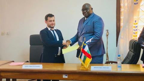 LA SIGNATURE DE PROTOCOLES D’ACCORD ENTRE LE DEPARTEMENT ET LES ONGS ŒUVRANT DANS LE DOMAINE DE LA JUSTICE EN CENTRAFRIQUE
