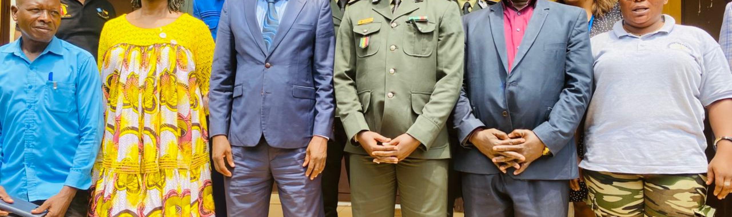 VISITE OFFICIELLE : LA DELEGATION SENEGALAISE DE L’ADMINISTRATION PENITENTIAIRE REÇUE A BANGUI